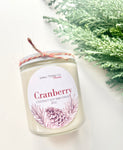 Cranberry || Soy Wax Candle