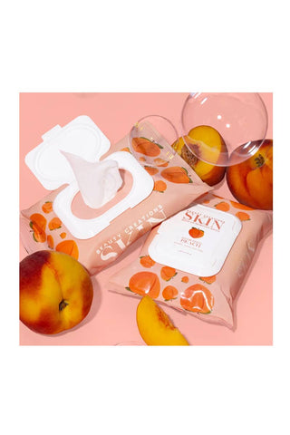 Makeup Remover Wipes || Peach