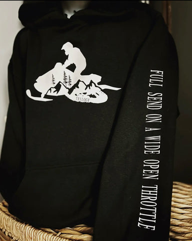 PRE-ORDER Snowmobile Hoodie || Black