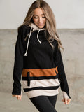 Ampersand Avenue Double Hood Sweatshirt || Fall In Love