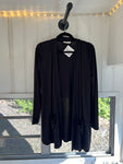 Long Sleeve Cardigan || Black