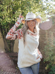 Ampersand Avenue Double Hood Sweatshirt || Live A Little