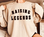 ‘Raising Legends’ Crew || Sand with Black Writing