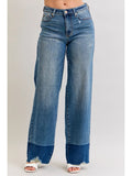 H.W. Column Straight || Dark Wash