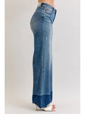 H.W. Column Straight || Dark Wash