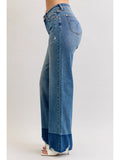 H.W. Column Straight || Dark Wash