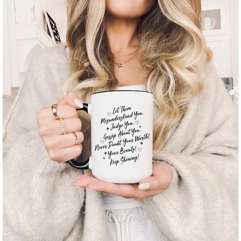 Rustic Girls Let Them Mug || Cream