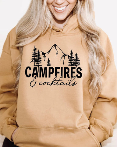 PRE-ORDER Rustic Girls Campfires & Cocktails || Brown