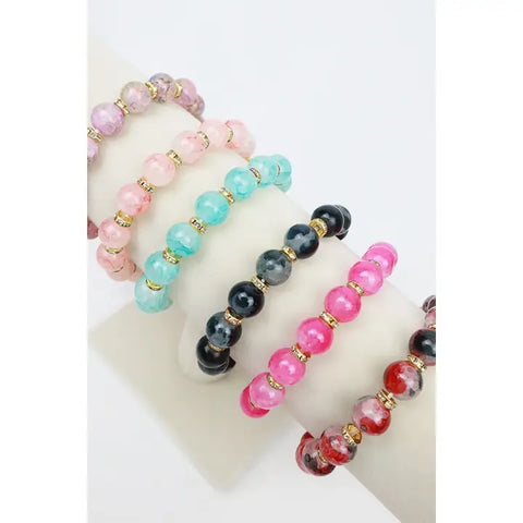 Soft Tone Beaded Bracelet