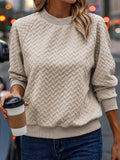 Pullover Sweatshirt || Beige