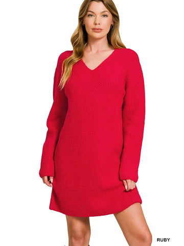 Sweater Dress || Ruby