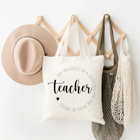 Rustic Girls Influence of A Good Teacher Tote || Cream