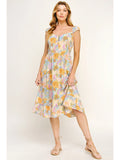 Midi Dress || Antique Rose