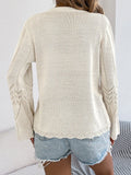 Crochet Cardigan || Apricot