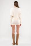 Cableknit Pullover || Ivory