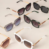 Squareish Frame Sunglasses || Select Colour
