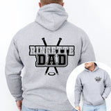 Ringette Dad Hoodie || Grey