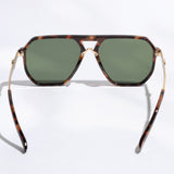 Geometric Shape Thin Frame Sunglasses || Select Colour