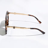 Geometric Shape Thin Frame Sunglasses || Select Colour