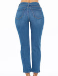 Belted Jeans || Medium Wash